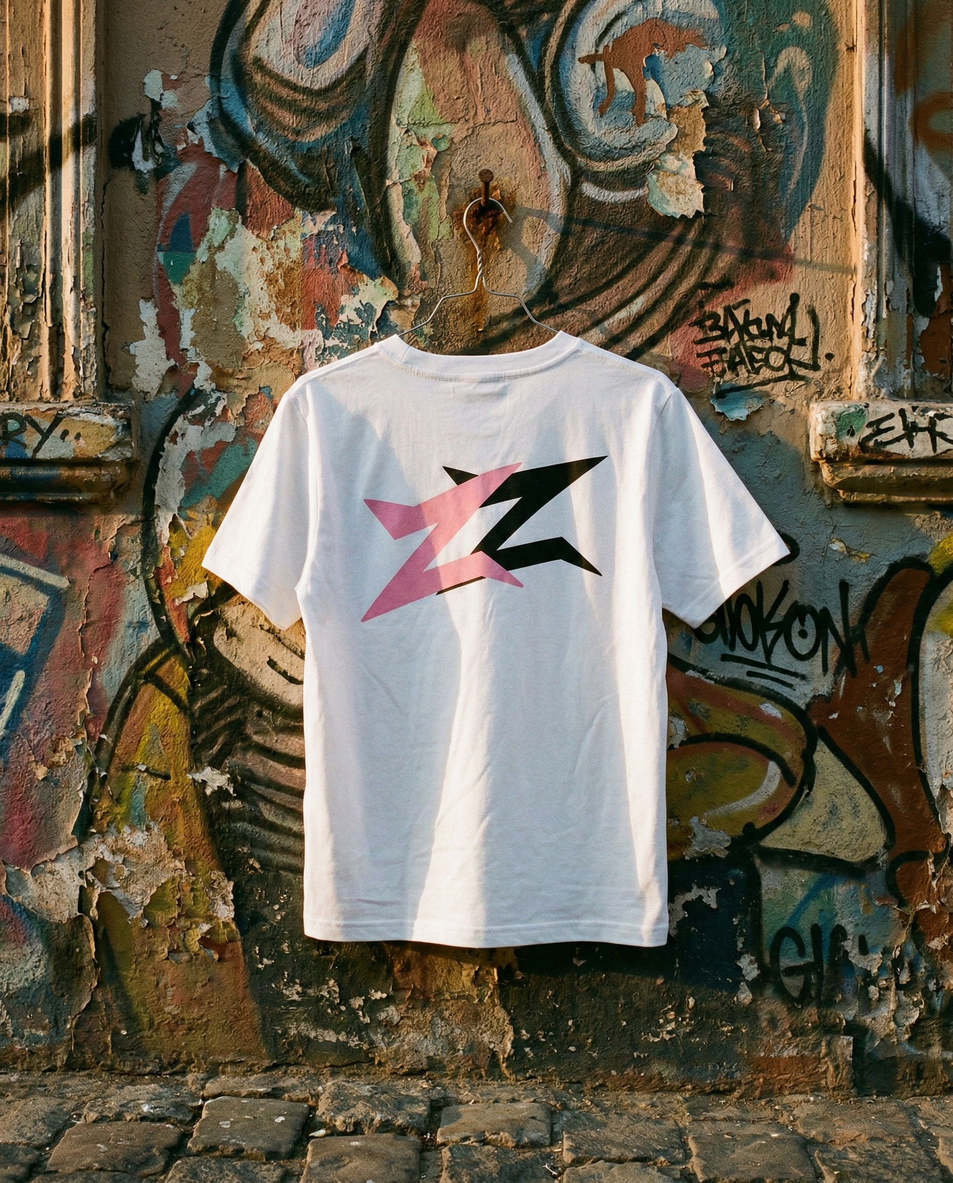 Polera “RÁPIDO – Sin Frenos” white